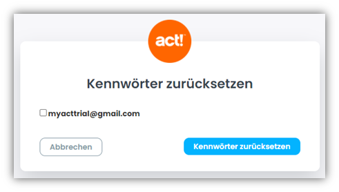 Wie verwalte ich Benutzer in Act! Premium Cloud?