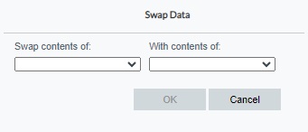 How do I use the Replace, Swap and Copy Field Options in Act! Cloud?