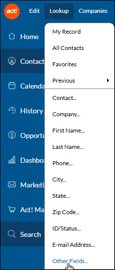 How to Work with the Accounting Link tab when using the Act! Accounting ...