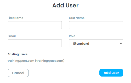 How do I Manage Users in Act! Cloud?