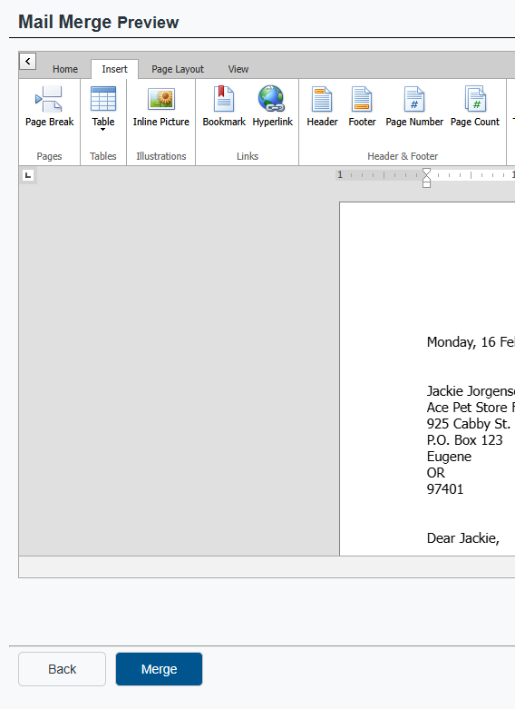 How do I Set up and Use the Mail Merge Feature in Act! Cloud? - BETA