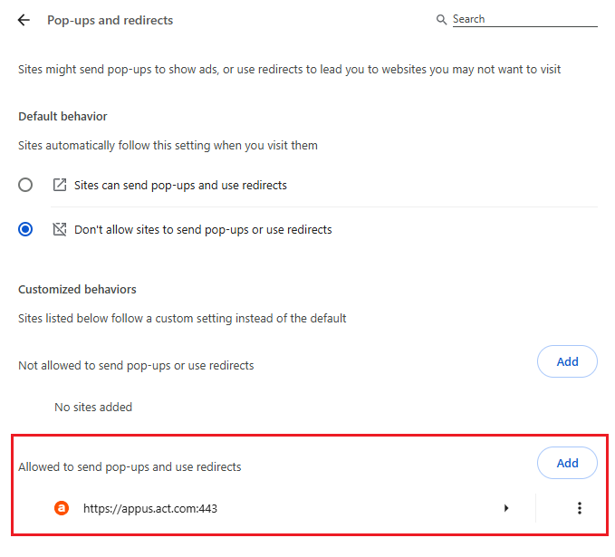 What are the Recommended Browser Settings for Using Act! Cloud with ...