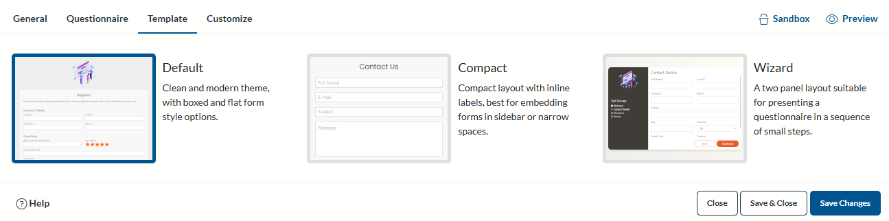 How to Create a Survey for the Online Surveys Feature in Act! Advantage
