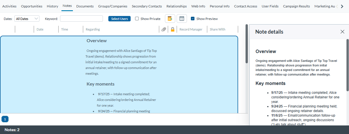 Release Notes Act! Cloud 26_11